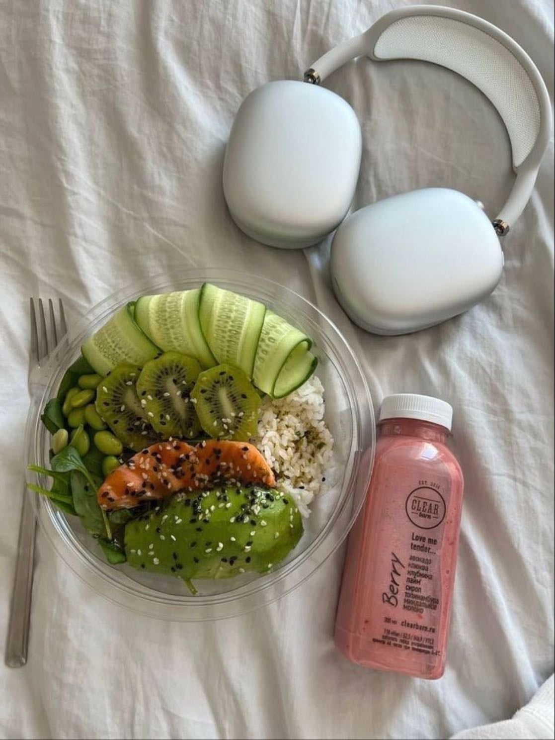 9.Comer muy sano y limpio
