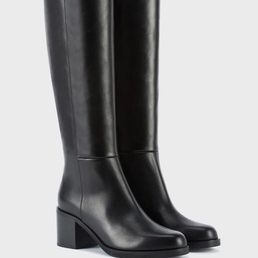 Botas largas - Color: negro, marrón