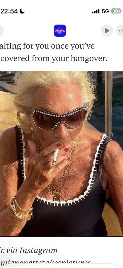 Dump your matcha and have a cigarette, bitch - my unserious life