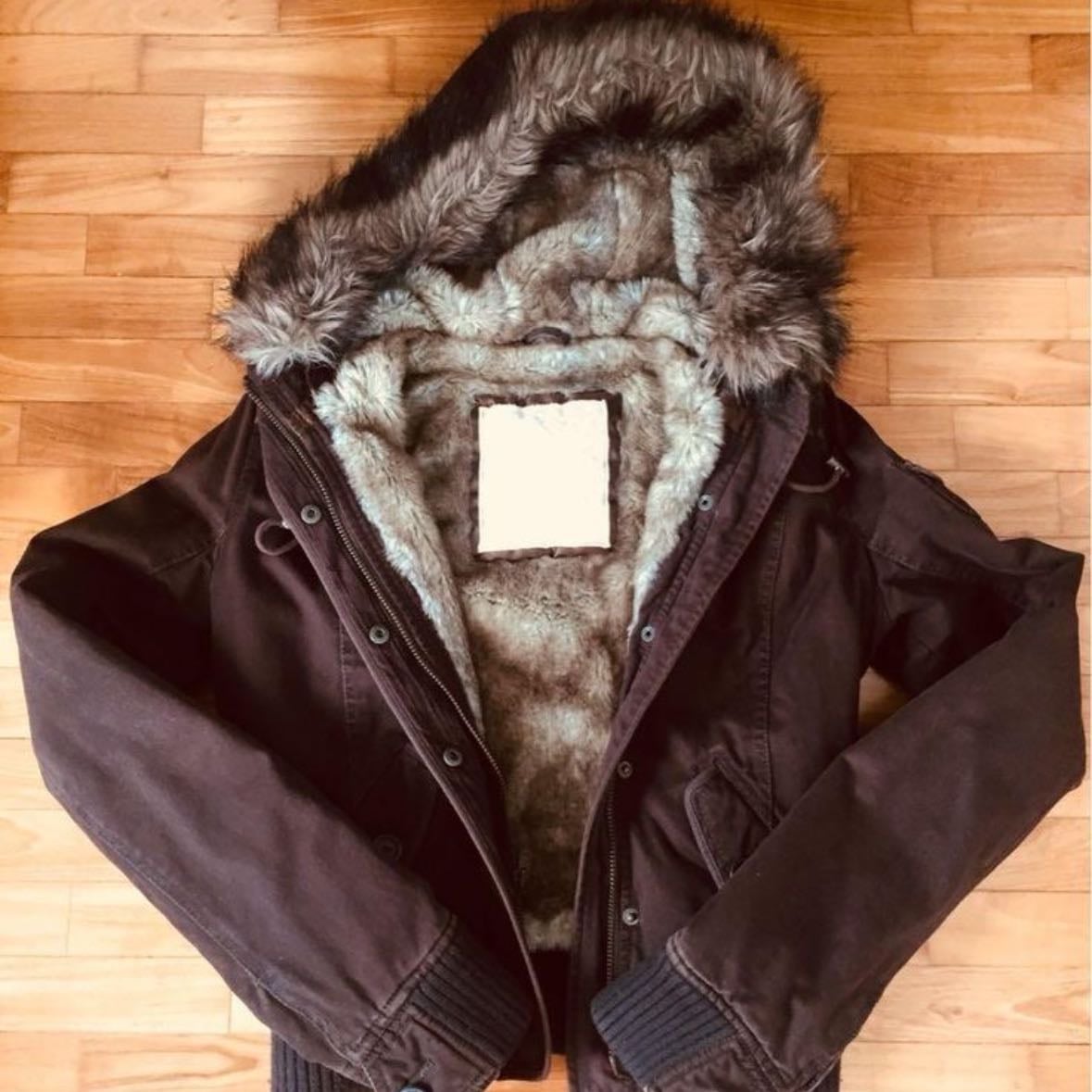 Brown vintage A&F jacket