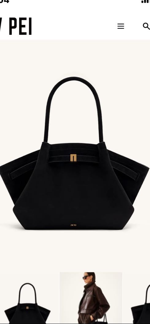 Sac Hana moyen noir JW PEI - 150β¬