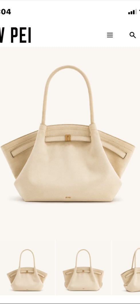 Sac Hana moyen blanc cassΓ© JW PEI - 150β¬