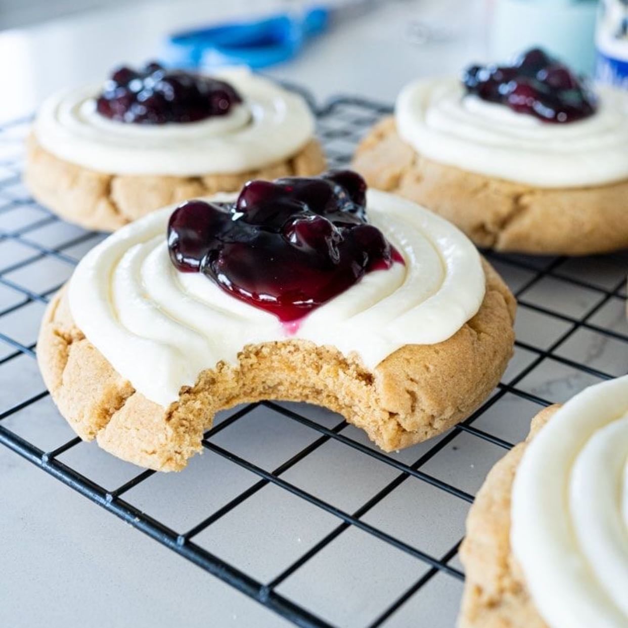 Cheescake crumble cookie