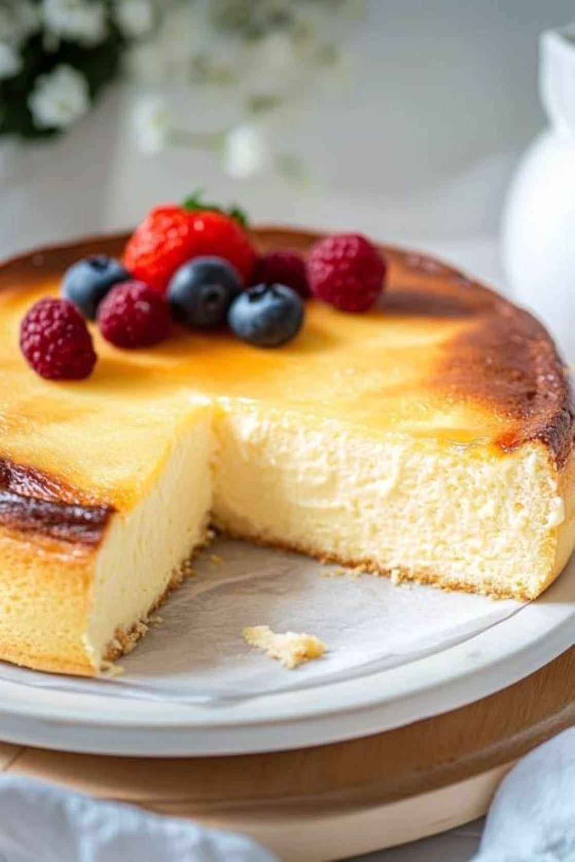 Cheesecake de ricotta