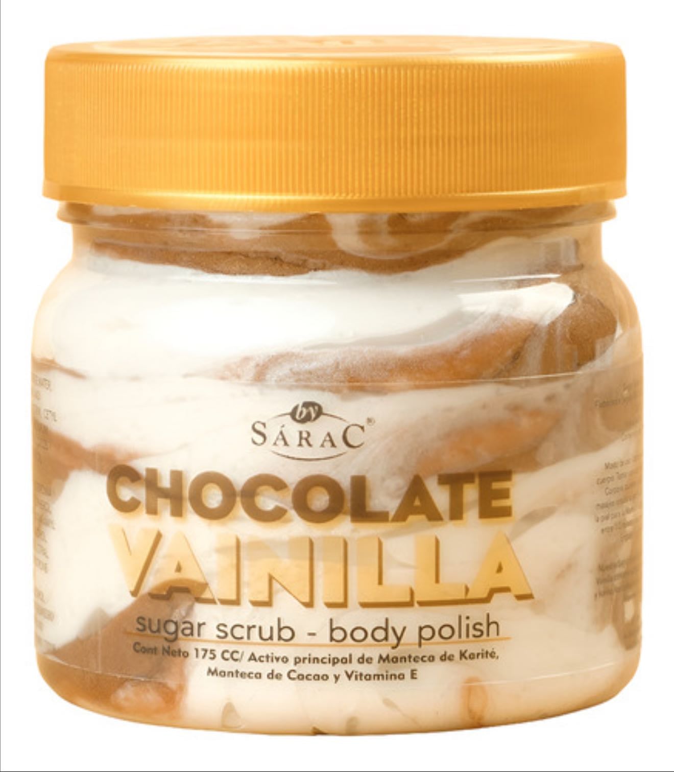 Crema Exfoliante De Azucar Sarac Chocolate Y Vainilla - SARAC