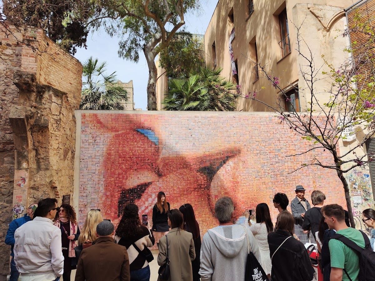 El mural del beso