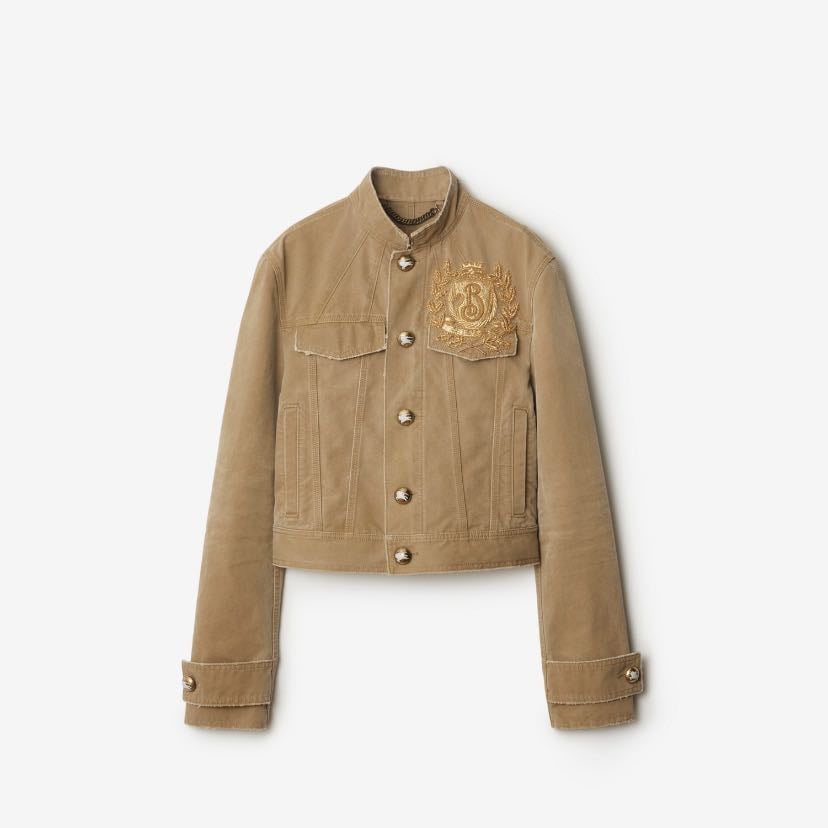 BURBERRY - B Crest Cotton Jacket