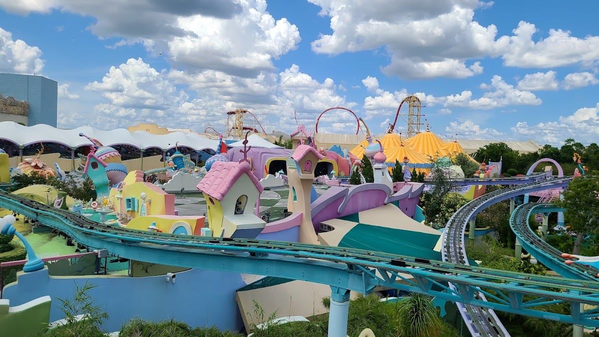 The High in the Sky Seuss Trolley Train Ride!