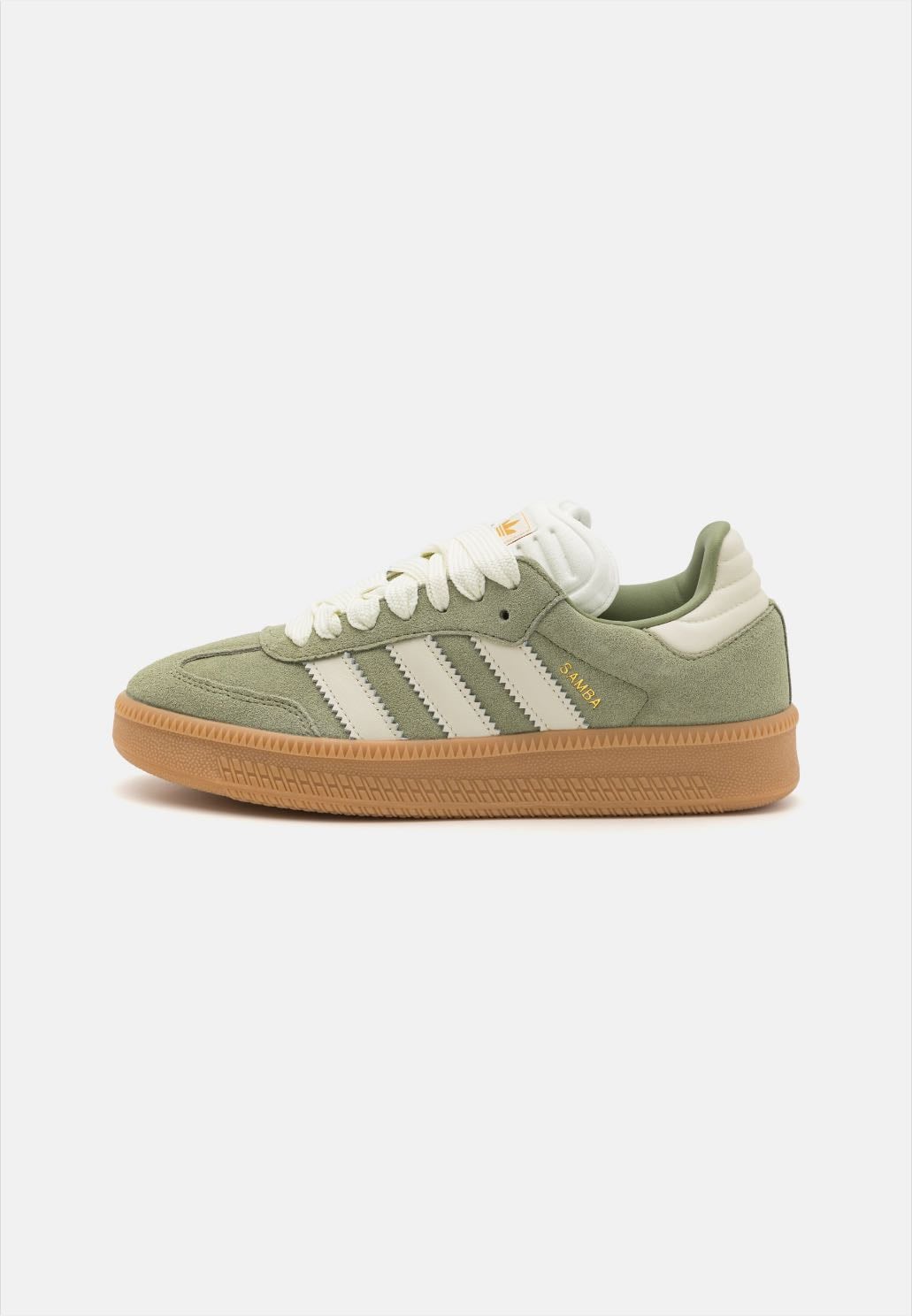 ADIDAS SAMBA XLG GREEN TENT IVORY