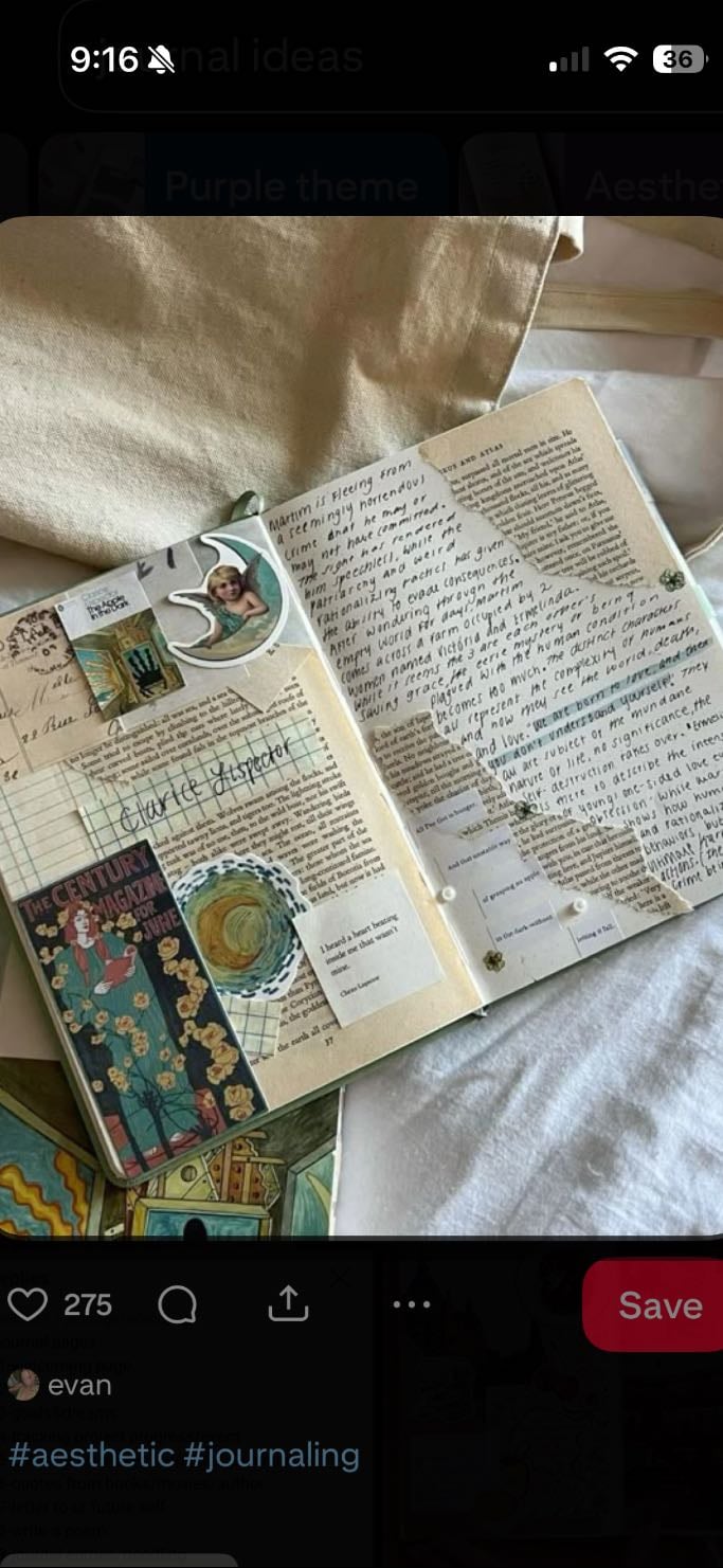 Scrapbook/journaling