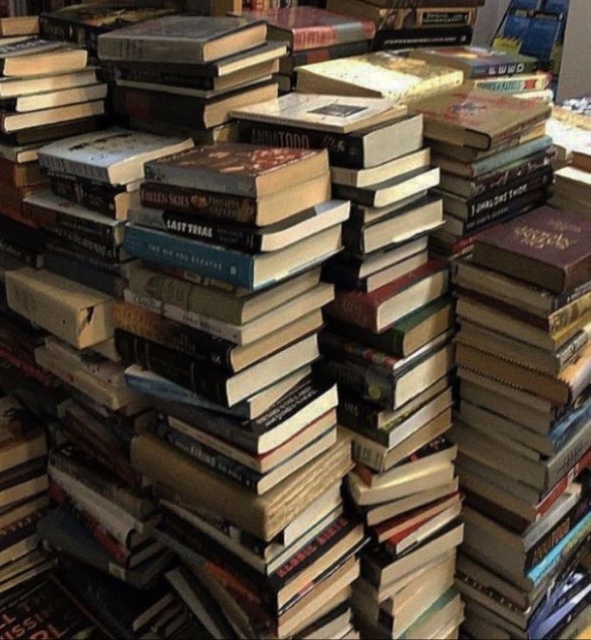 more books - you can never have enough books