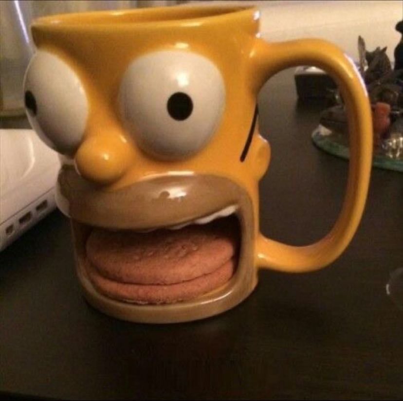 buy a mug - I don’t want any old mug, I want a cool mug I can make my whole personality.