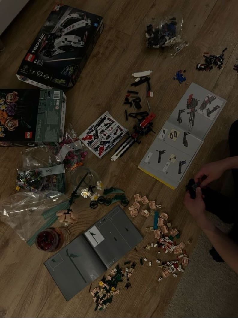 get a lego set - I’d love a really cool one like coralines house or a corpse bride one 🙋♀️