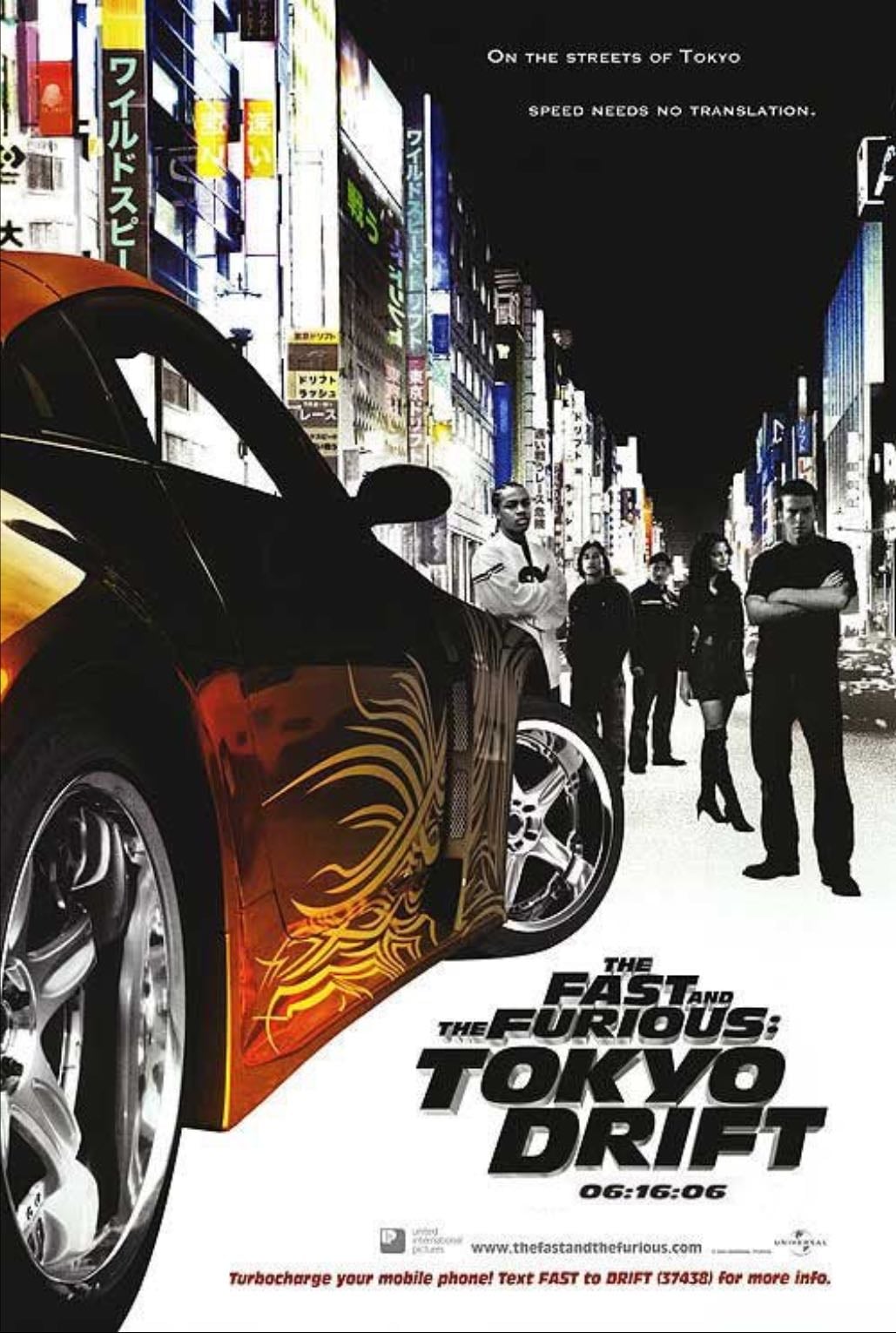 The Fast and the Furious: Tokyo Drift - Justin Lin · 2006