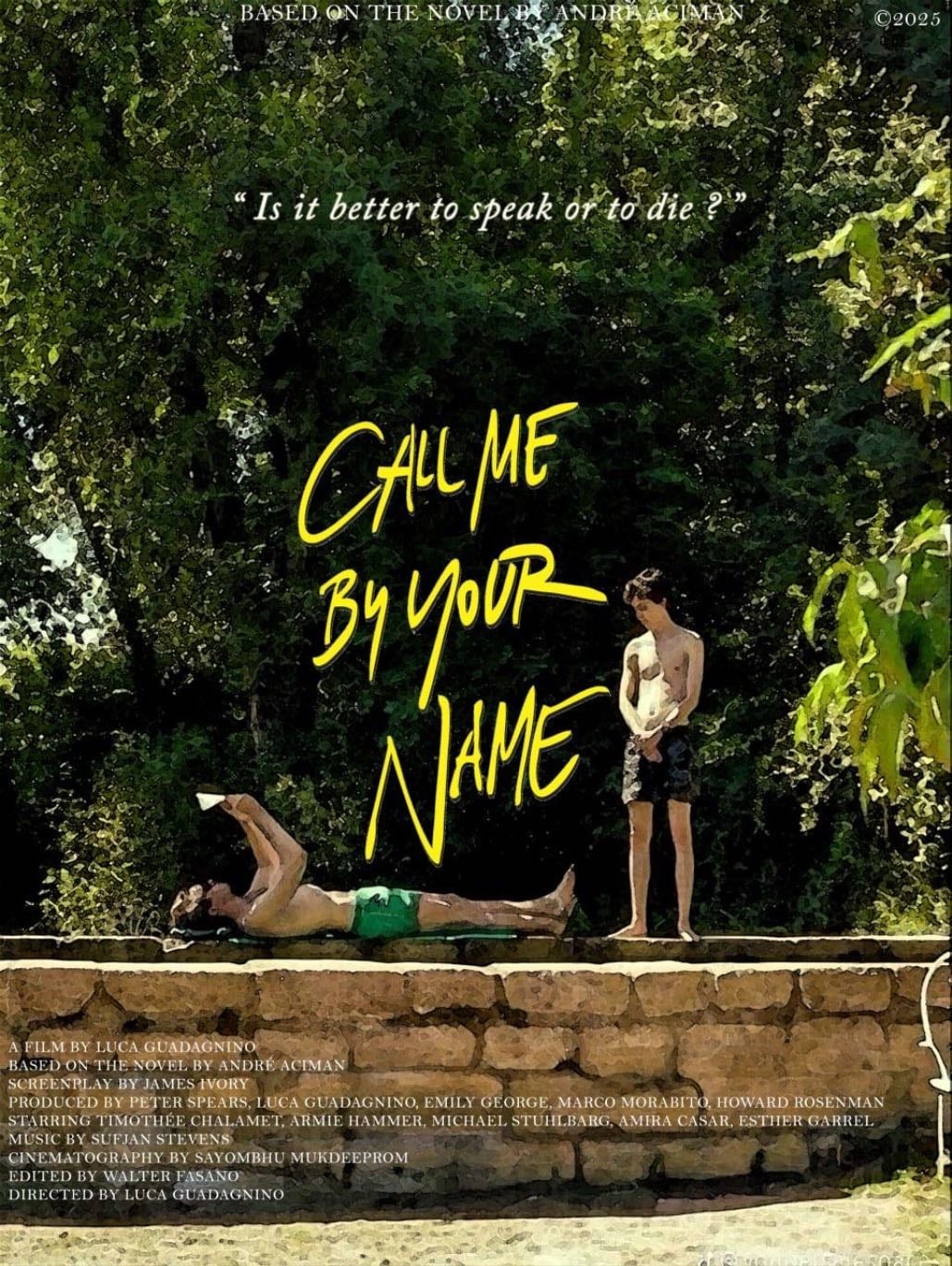 Call Me by Your Name - Luca Guadagnino · 2017