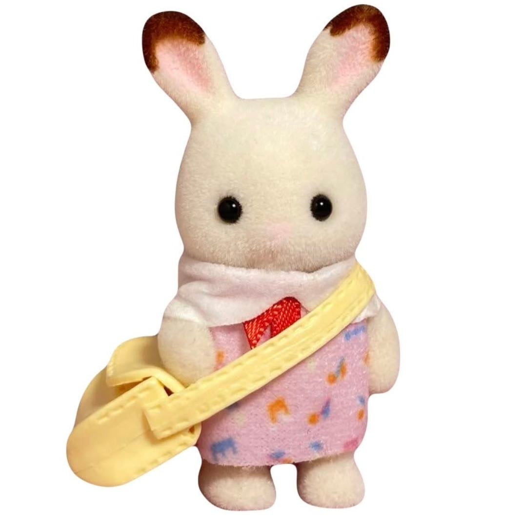Broken chocolate rabbit