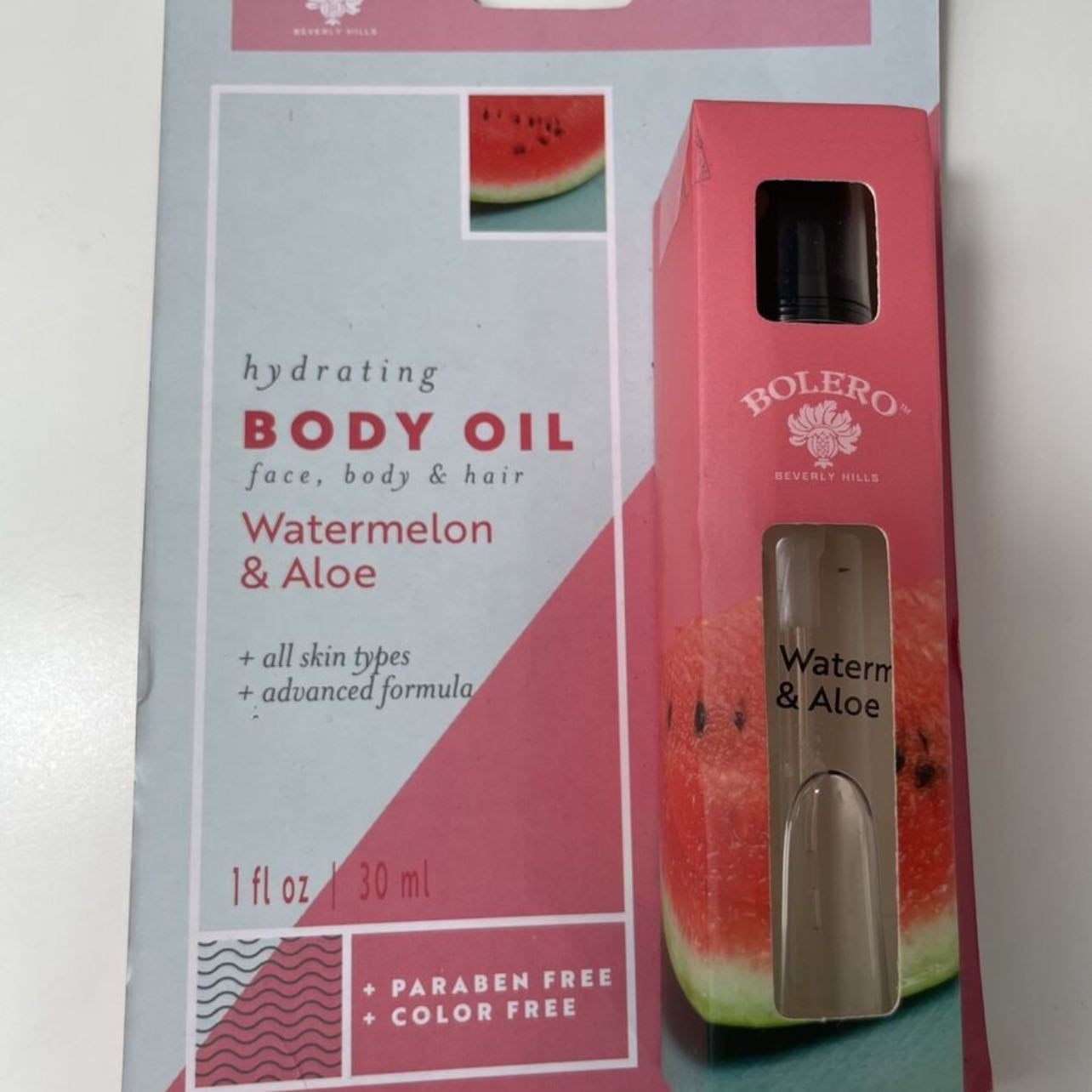 Watermelon and aloe