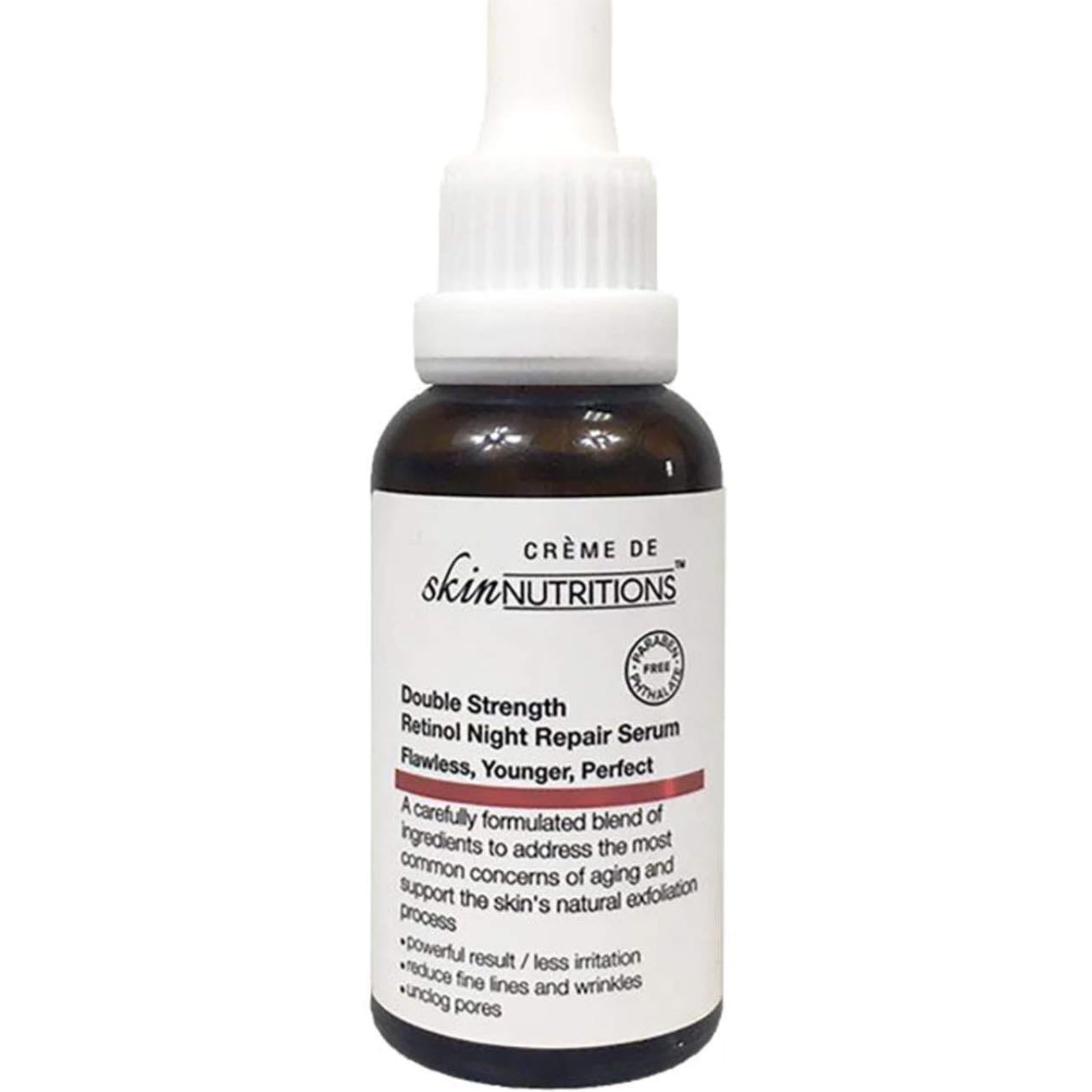 Skin nutrients, double strength retinol night repair serum
