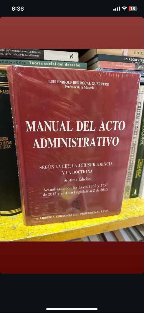 Manual del acto administrativo