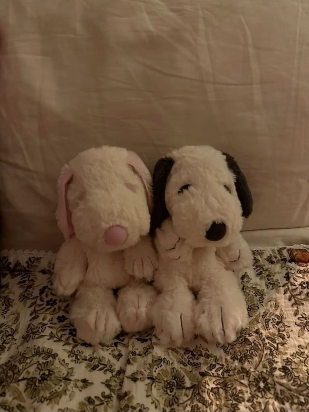 Un snoopy de peluche