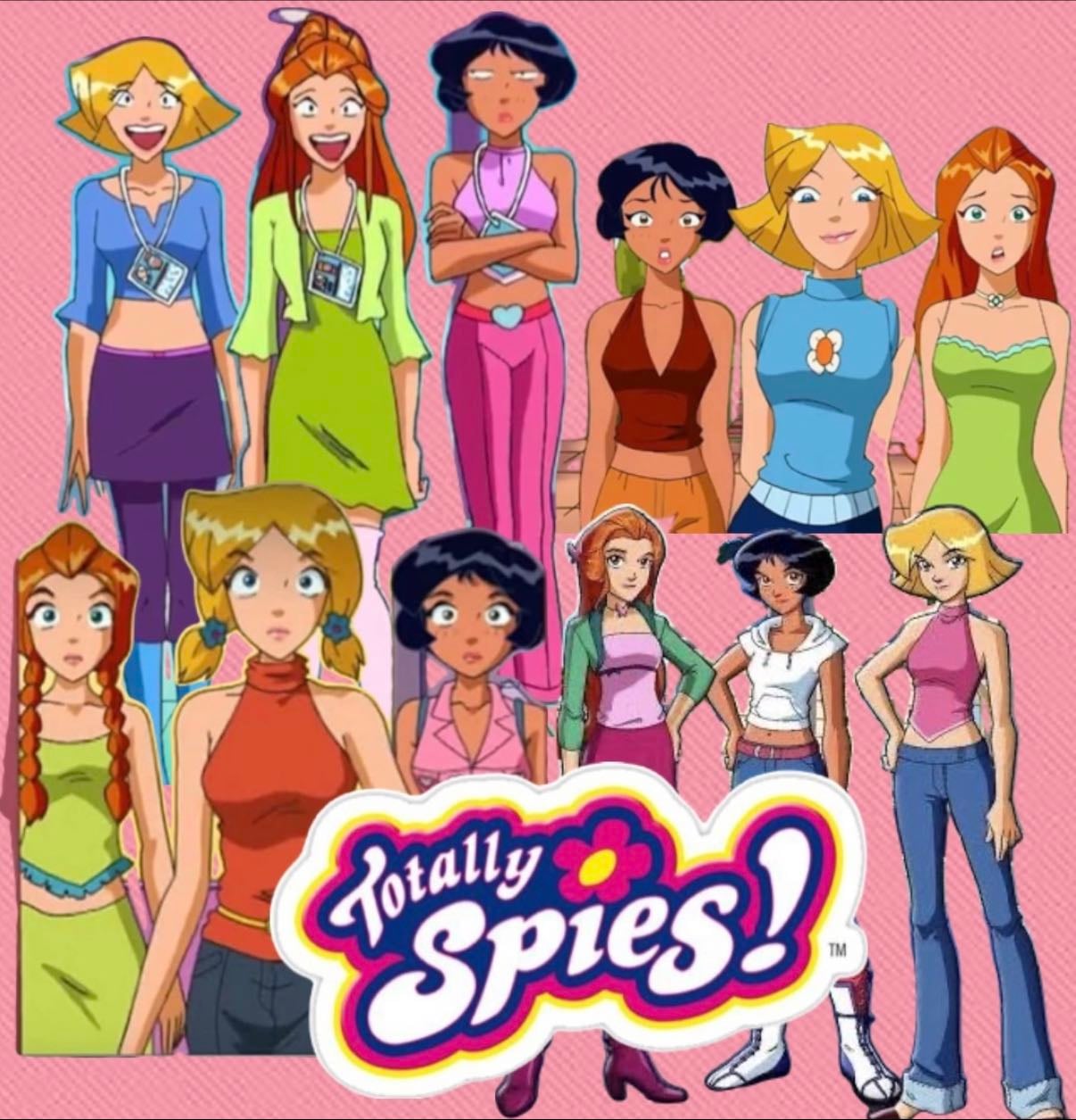 Totally spies entire wardrobe - Sam, Clover, Alex pls style me
