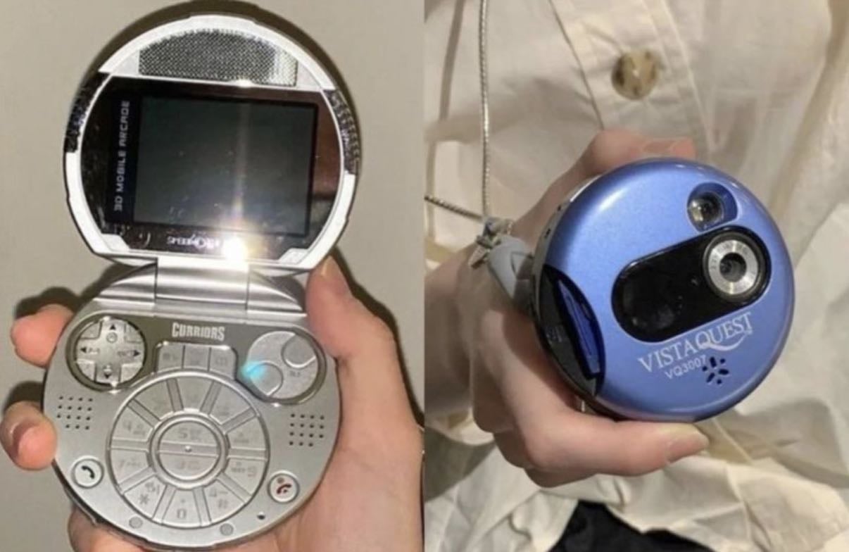 Any device that resembles totally spies phone - Example: Casio exilim tr-m11