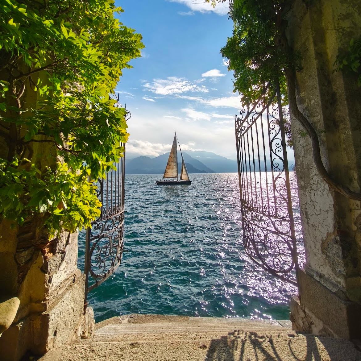 Las puertas al cielo - Verenna-Italia (Hotel Villa Cipressi)