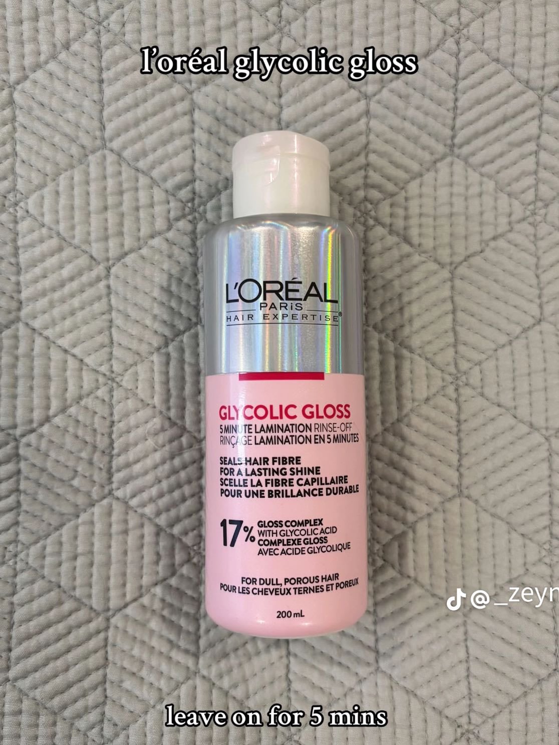 LβOrΓ©al glycolic gloss