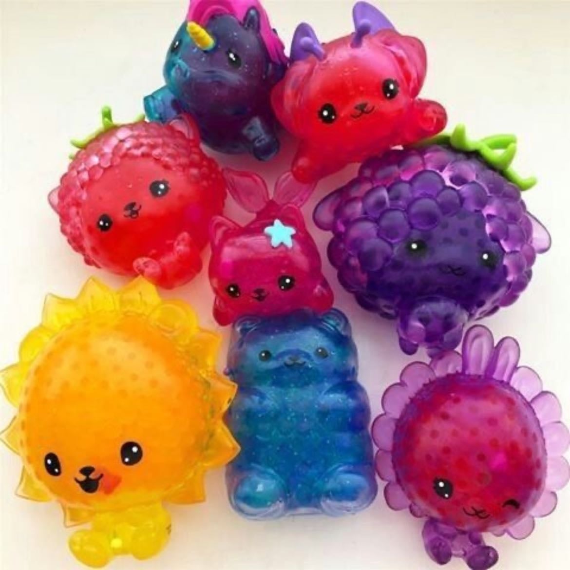 Squishy non riempiti troppo con acqua
