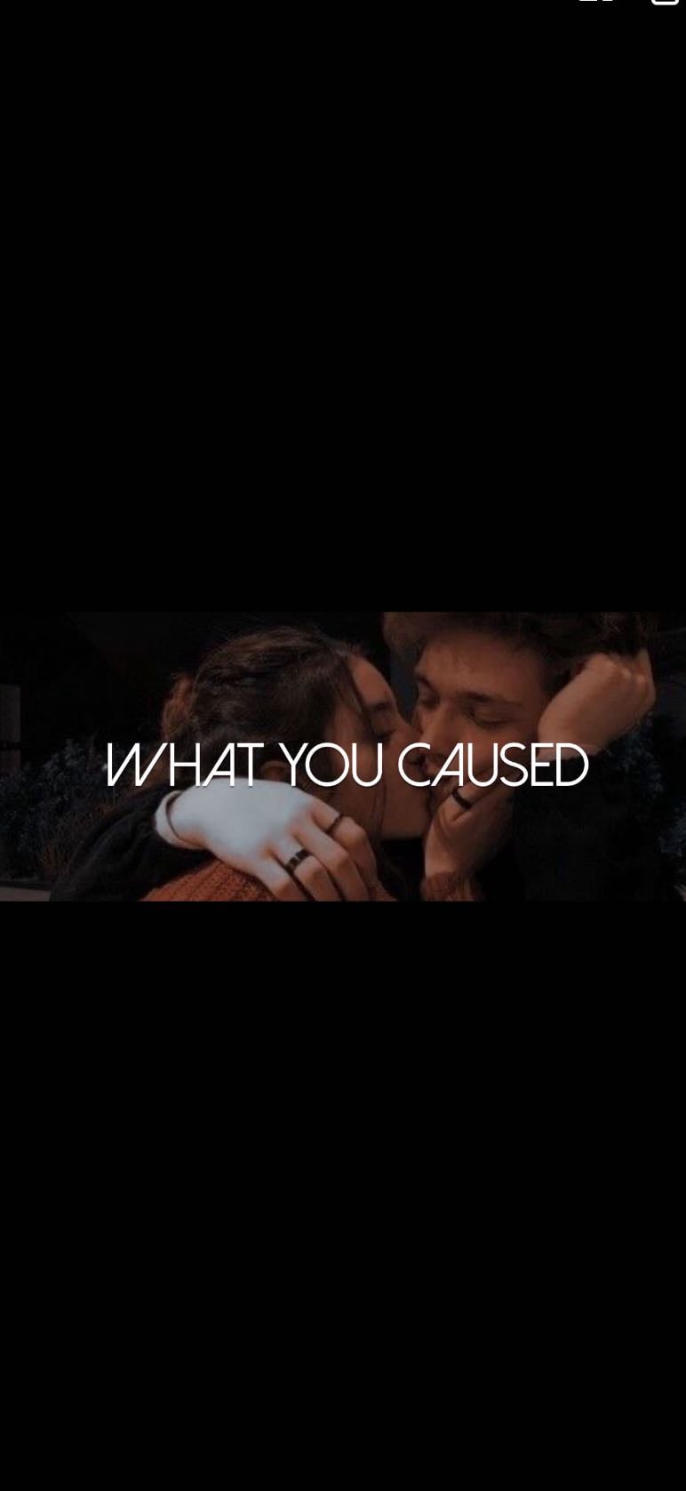 What you caused - Maiwrites