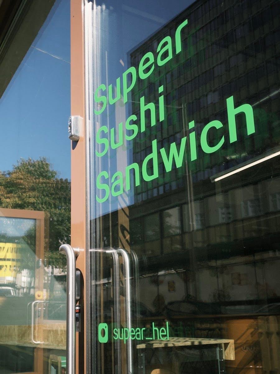 Supear sushi sandwich