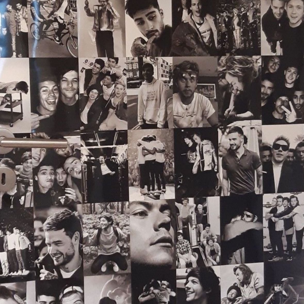 Photo walls - Easy to make you just have to order them! Suggested site is FreePrints since it’s very cheap and very safe