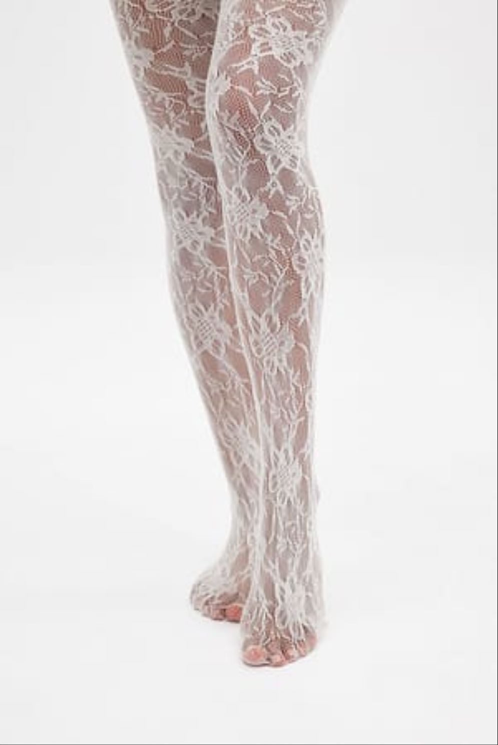 white lace tight