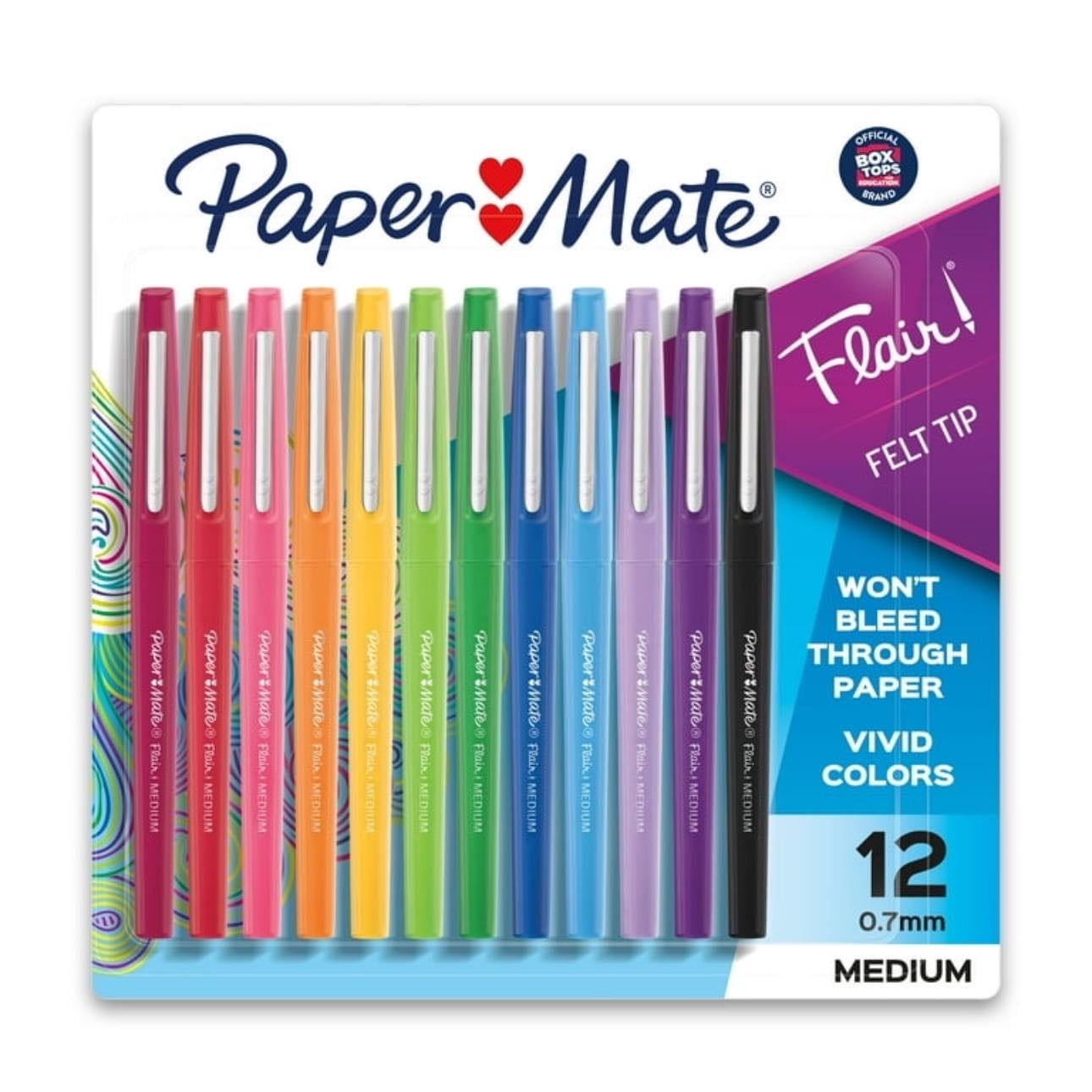 Flair felt tip pens - These are good for grading and writing anything really :)