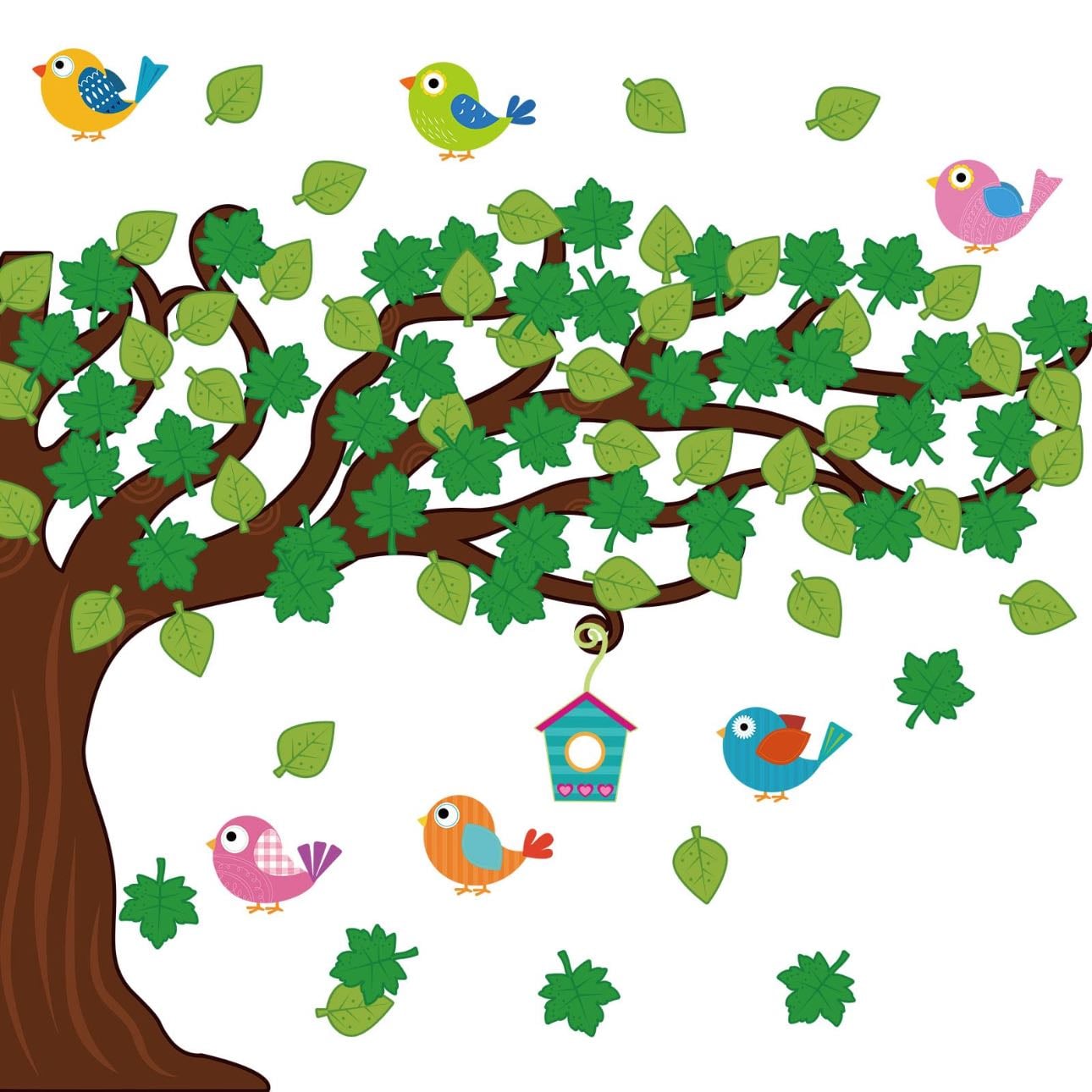 Nature wall decor - For my dream nature-themed classroom