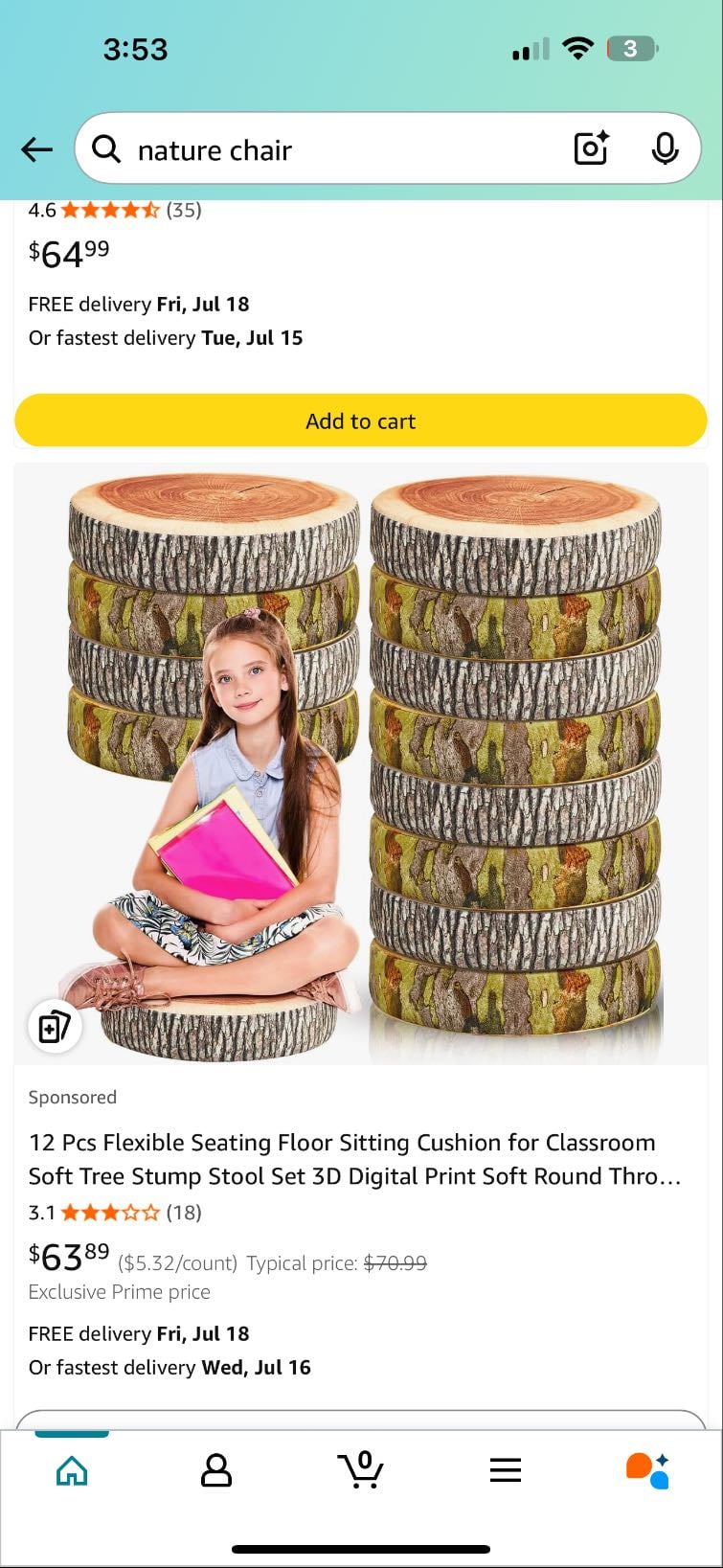 Flexible seating maybe
