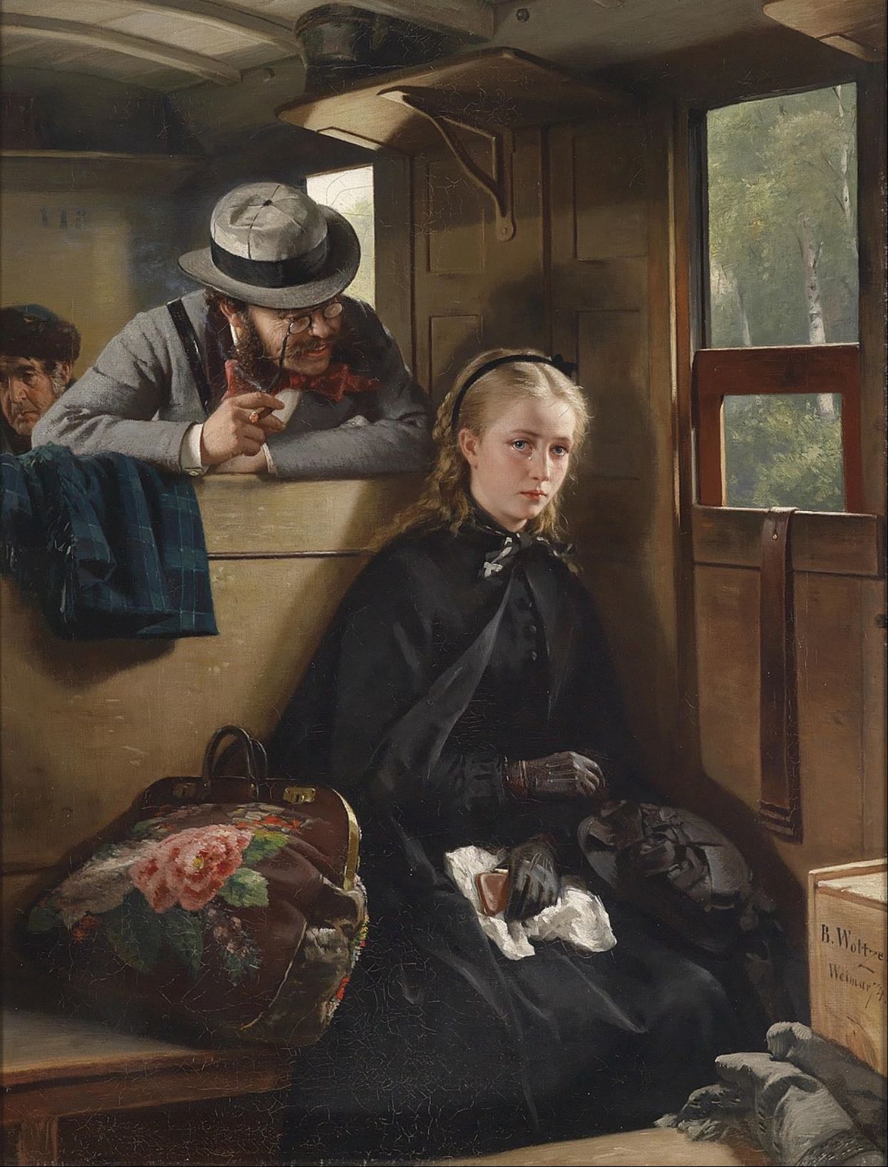 The Irritating Gentleman - Berthold Woltze