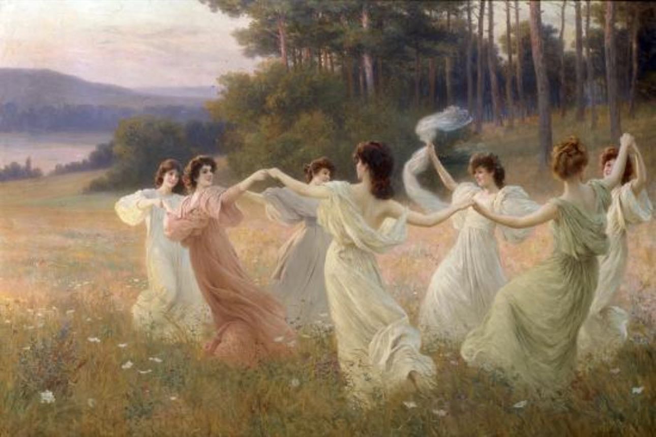 Dancing Maidens - Leopold Franz Kowalsky