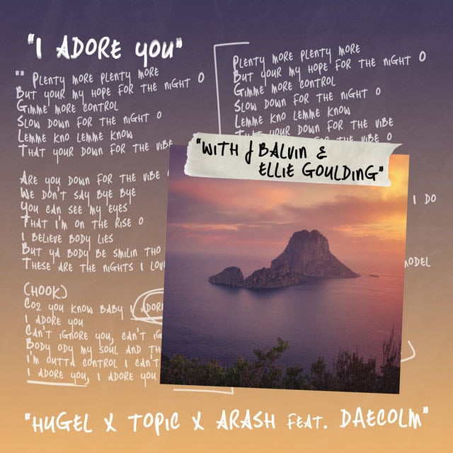 I Adore You (with J Balvin & Ellie Goulding) - Album · HUGEL, J Balvin, Ellie Goulding