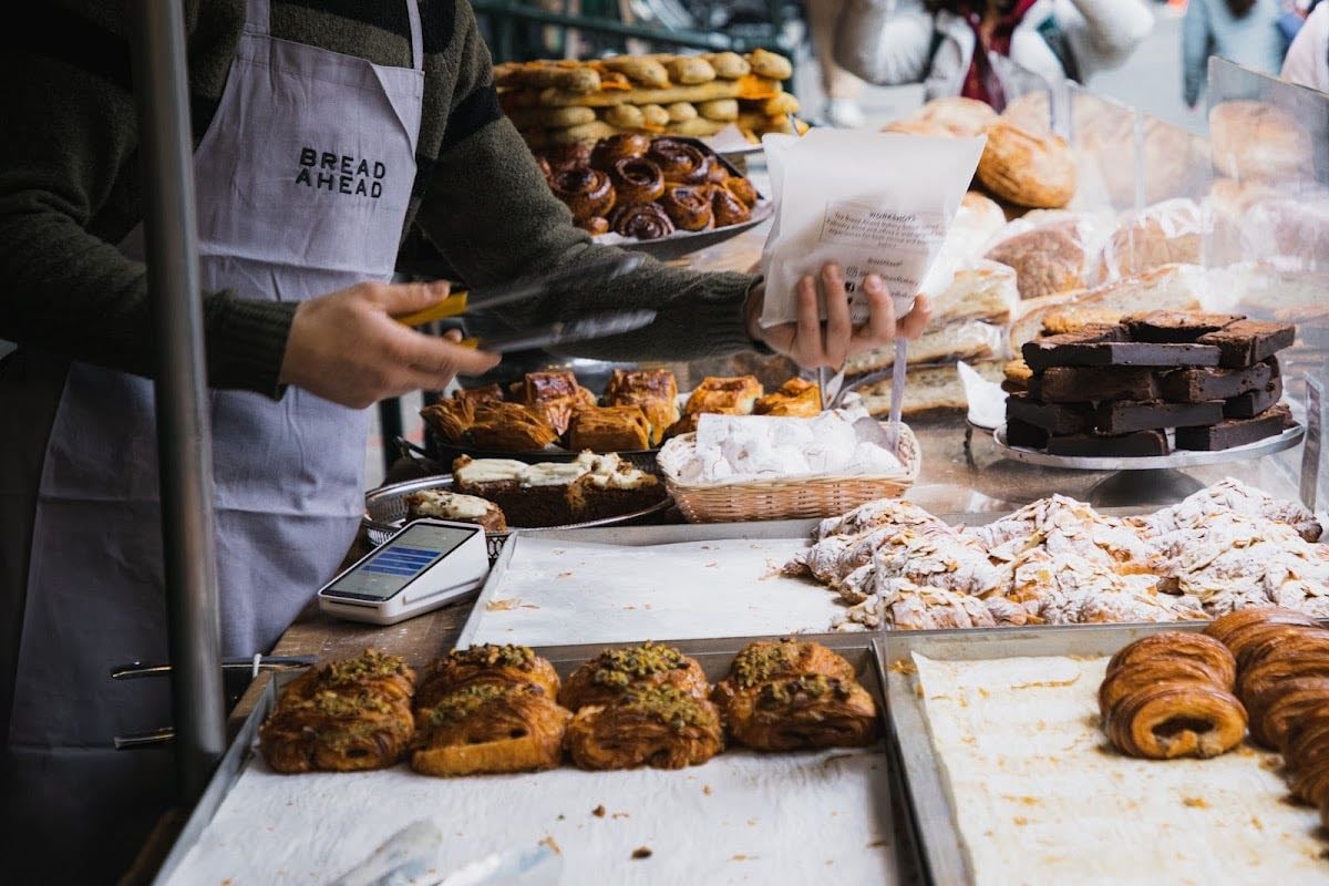 Bread Ahead Bakery | Borough Market - Beignets crème brûlée et Caramel miel >>> banger