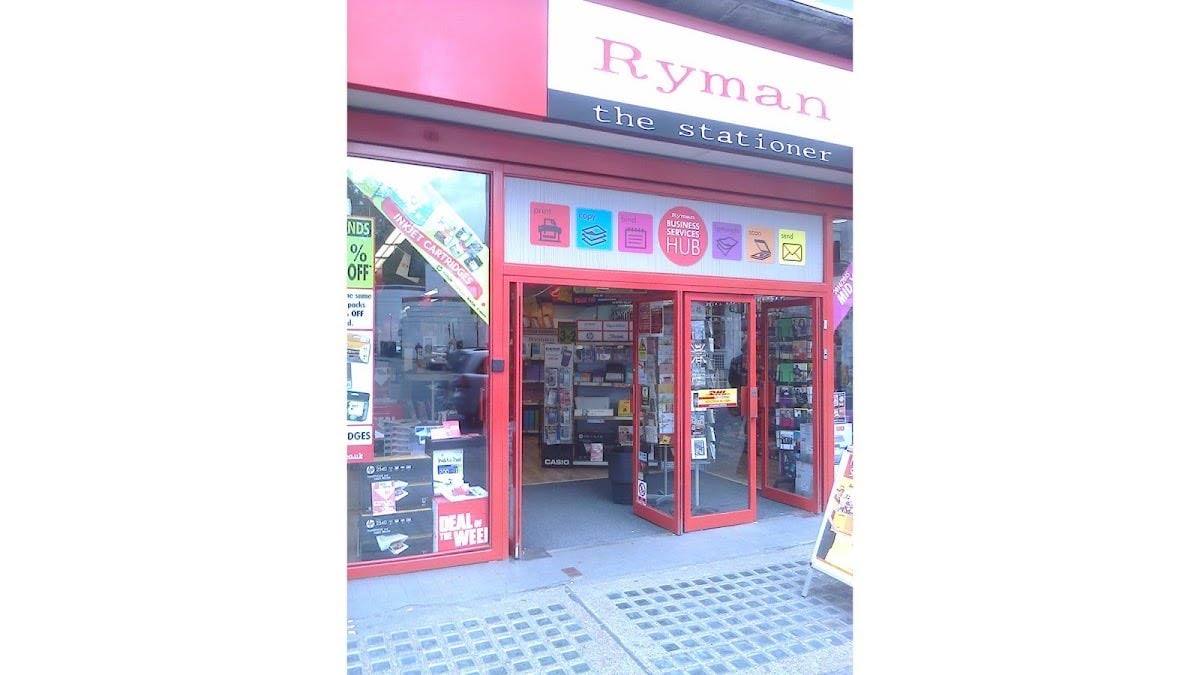 Ryman Stationery - un peu partout à londres