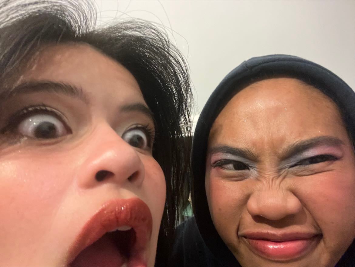 trying out new looks