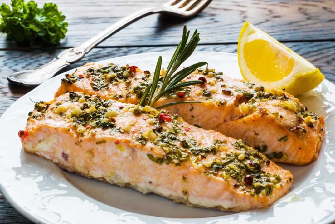 Salmón al limón