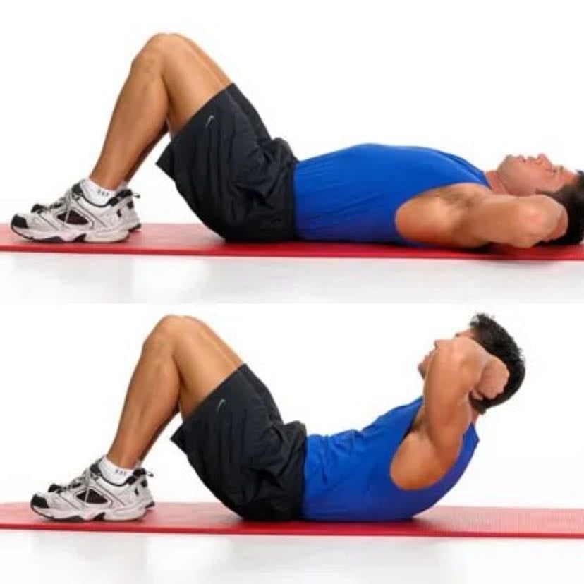 crunches cortos