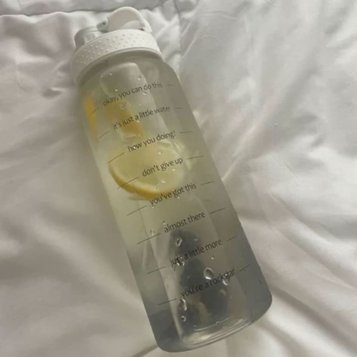 Hydration - Drink water—add lemon or cucumber if you need flavor, just DRINK. WATER!! It makes u glow! (And pee lol)