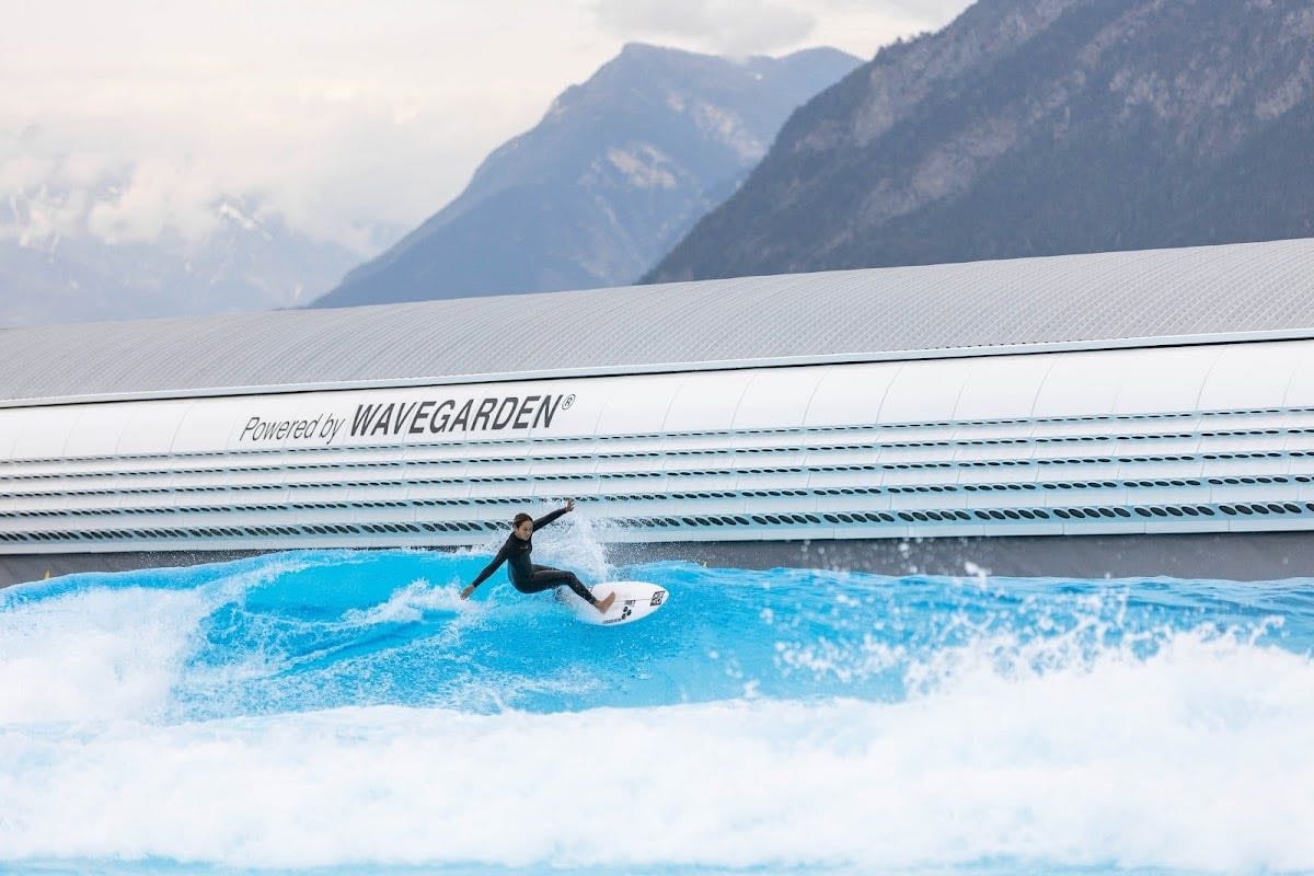 Alaïa Bay - Not real surfing but if you are in Switzerland….