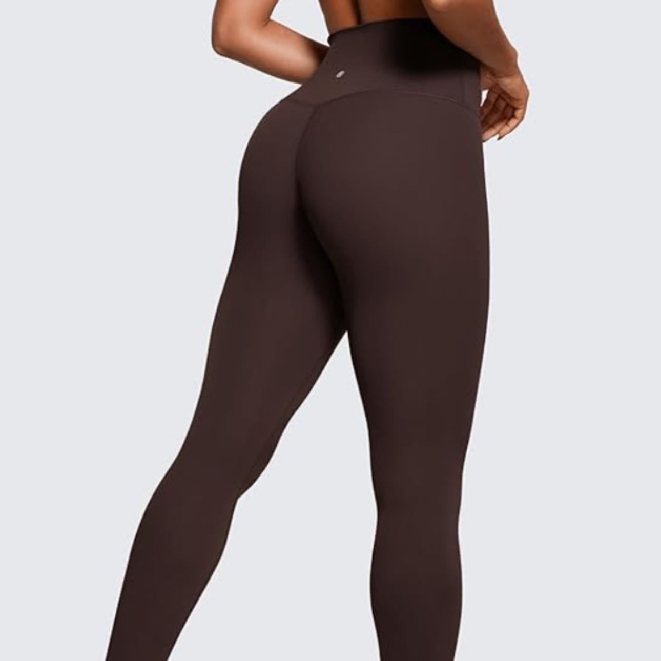 CRZ Yoga Leggings - High wasted butterluxe yoga leggings en Marrón Fudge
