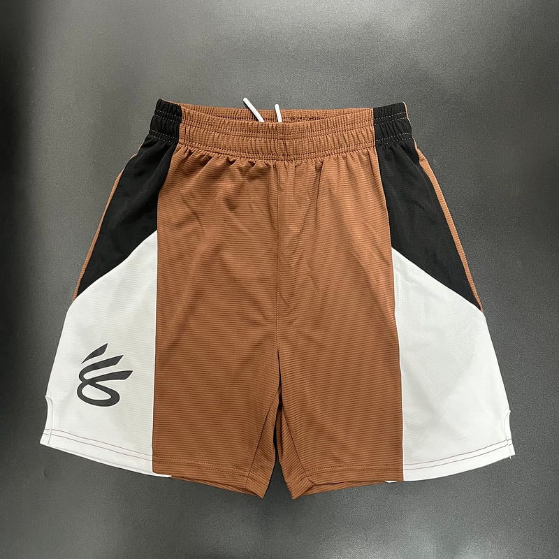 2024/25 Eddy Curry UA Brown NBA Shorts Pants - https://www.kitgg7.com