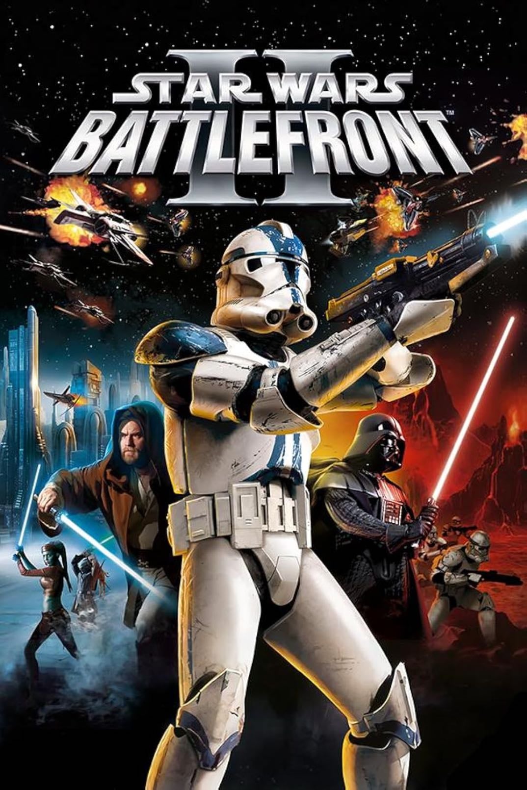 Star Wars: Battlefront II - PC (Microsoft Windows) · PlayStation 2 · PlayStation Portable · Xbox