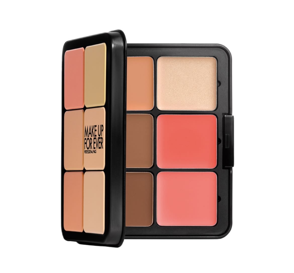 Hd skin all-in-one face palette - multiuse cream complexion palette